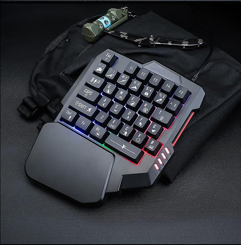Gejmerska žičana tastatura za jednu ruku G7