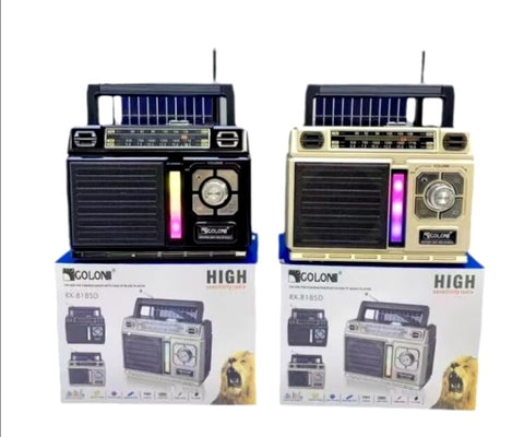 Radio tranzistor GOLON RX 818SD solarni