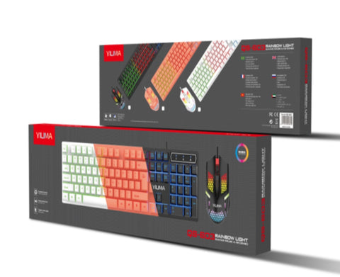 Tastatura YILIMA DS -603 gejmerska + mis