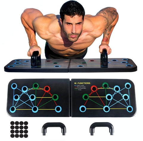 Daska za sklekove skleker 16in1