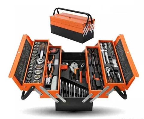 Set alata u metalnom koferu 85 delova