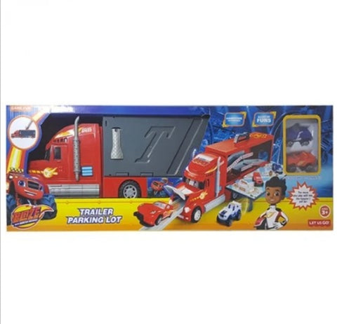 Blaze kamion parking sa 2 autica