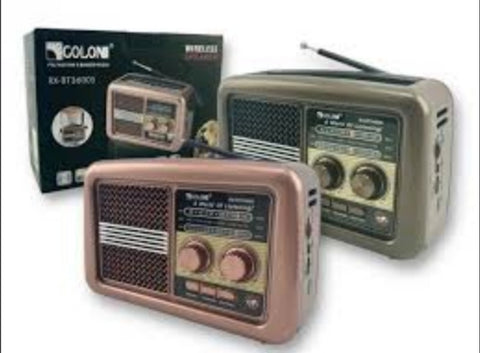 Radio tranzistor GOLON RX 3600s solarni