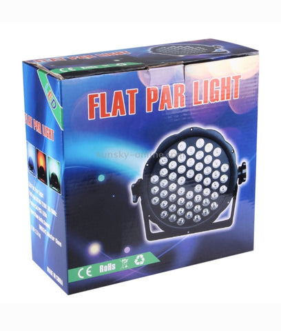RGB led par 54w led parke