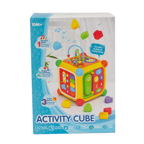 Aktivna edukativna muzicka kocka -ACTIVITY CUBE