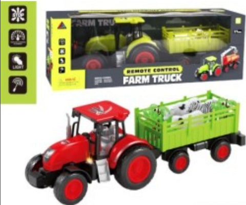 Traktor na daljinski sa prikolicom