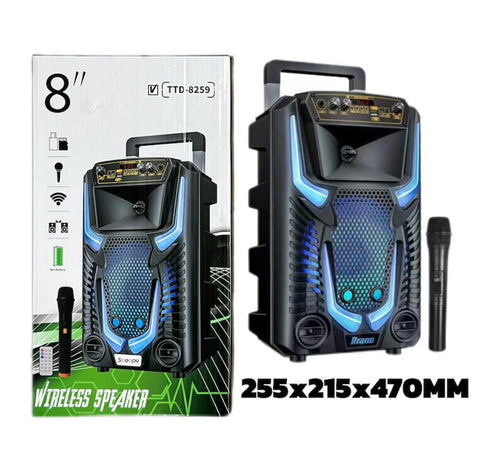 Bluetooth zvucnik TTD-8259 sa mikrofonom bezicnim