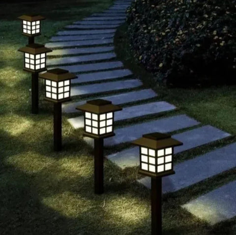 Solarne lampe za dvorista i baste 4 kom set X17