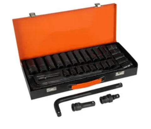 Set cevastih kljuceva 27kom -1/2 u koferu