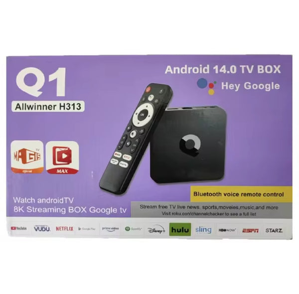 TV Box android 14 smart -tv box Q1 – MEGA-SHOP.RS