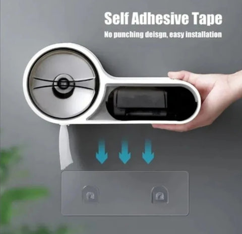 Drzac za toalet papir sa fiokom za sitnice