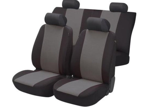 Univerzalne presvlake za auto sedista sivo-crne