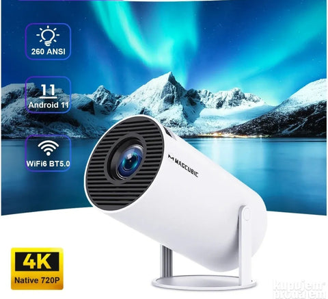 Led projektor android 11- 4k projektor