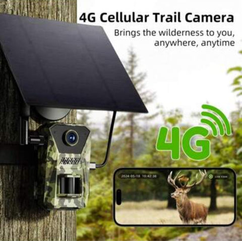 Solarna kamera za lov 4G sim card 400w -lovacka kamera