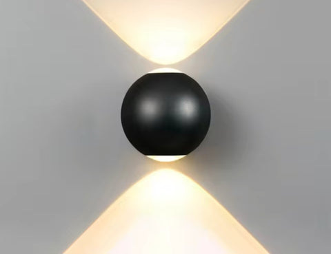 Zidna lampa moderna 6w dekorativna za kuce i zgrade