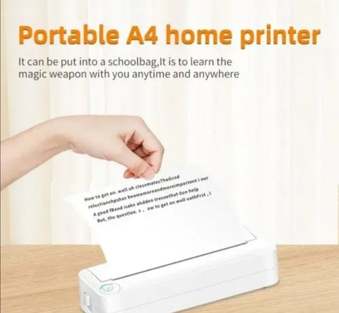 Stampac termalni bezicni bluetooth A4 prenosivi