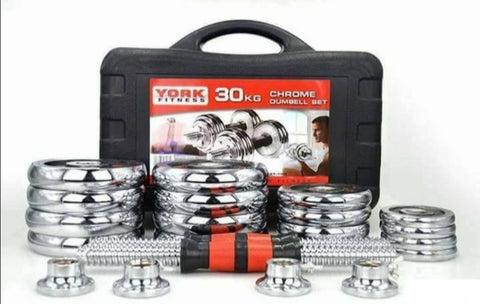 Tegovi YORK teg bucice set od 2x15kg u koferu