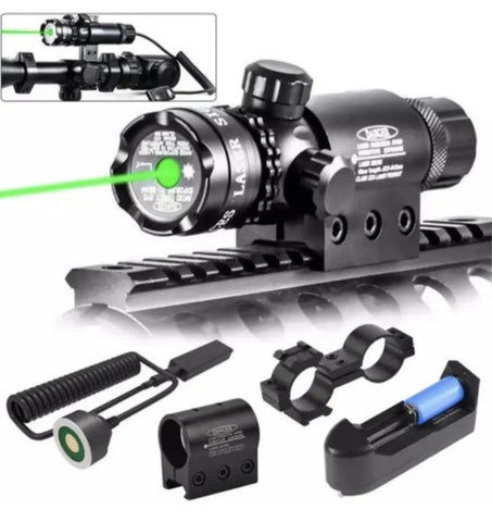 Laser sa mikro prekidacem zeleni i crveni