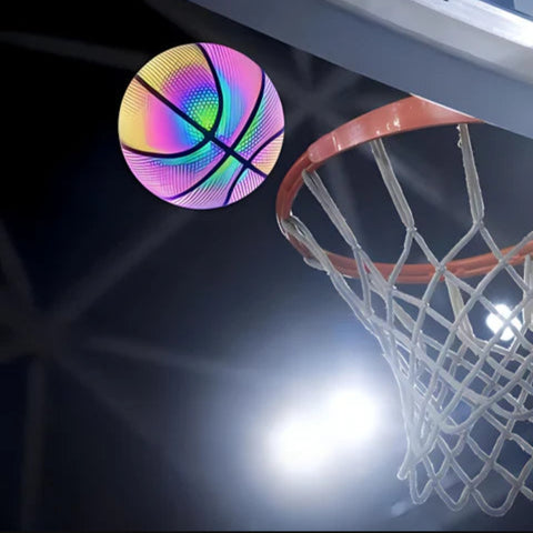 Svetleca kosarkaska lopta FLASH BALL -hologramska