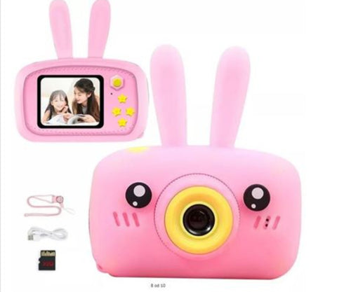 Digitalni fotoaparat deciji sa kamerom 2,4 roze zeka