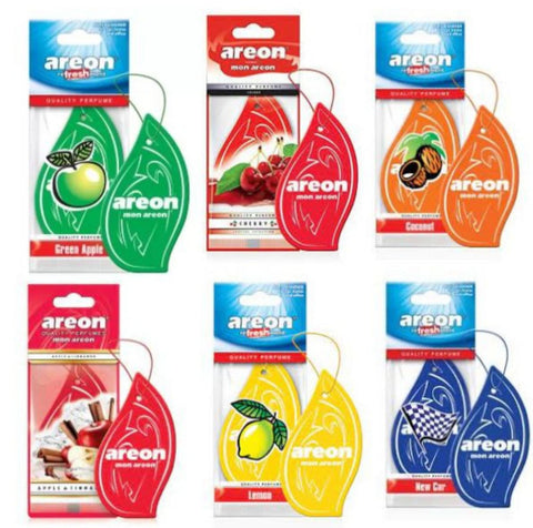 Jelkice za auto mirisljave AREON jelkice 60kom set
