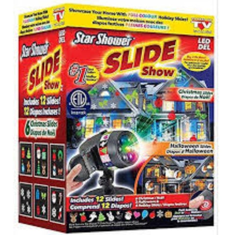 Novogodisnji laser- projektor 12 slajdova