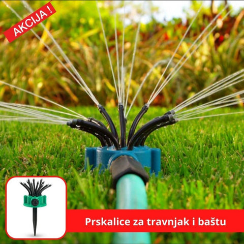 Prskalica za dvoriste -prskalica za travu bastu cvece