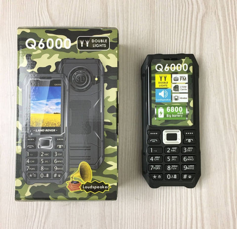 Land Rover Q6 K6000 mobilni telefon 2 kartice srpski meni
