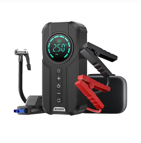 Starter buster sa kompresorom za gume 4u1