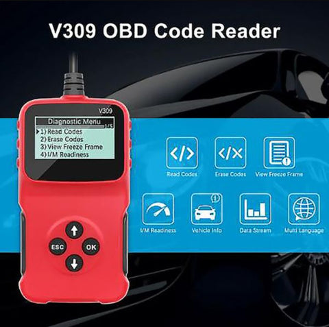 V309 OBD2 auto dijagnostika skener gresaka