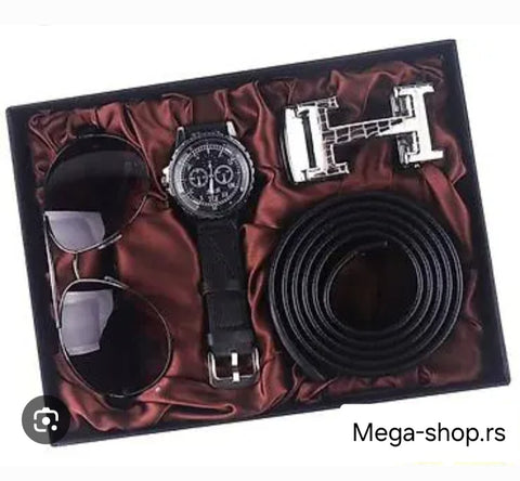 Set za muskarce u elegantnoj kutiji 4u1