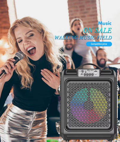 Bluetooth zvucnik ZQS-8177W sa mikrofonom