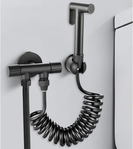 Higijenski tus sa flex crevom crni