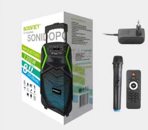 Bluetooth zvucnik BS-8568 sa bezicnim mikrofonom