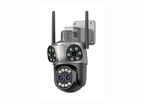 Ptz ip wifi smart 3 kamere carecam pro 32mpx roto HD 10x zoom