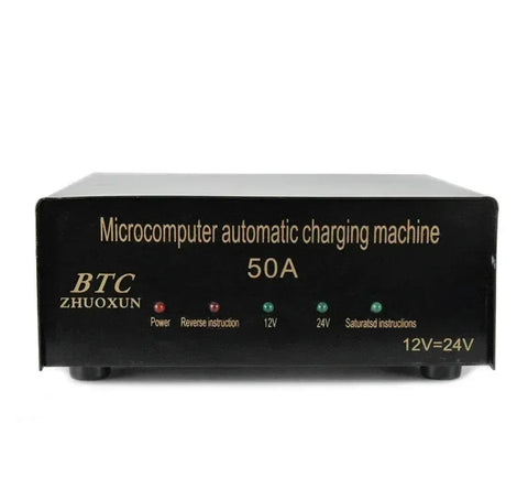 Punjač akumulatora 12-24V/50A BTC