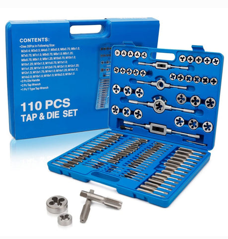 Set nareznica I ureznica navoja 110 kom