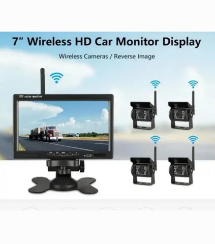 Set Monitor 7″+ 4 wifi bezicne kamere za kamione