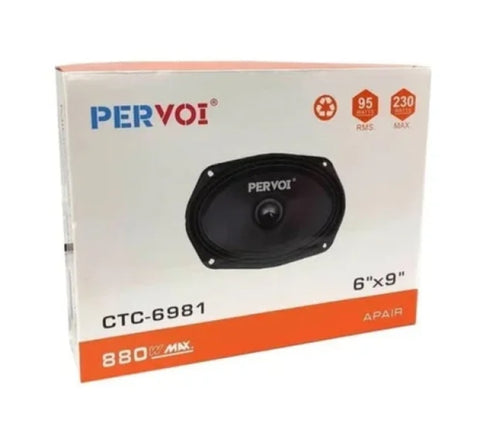 Zvucnici za auto pervoi CTC - 6981 -elipse 6x9