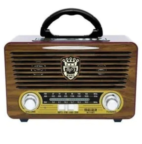 Radio tranzistor retro radio punjivi MEIER M115 BT