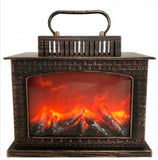 Led kamin imitacija kamina na baterije i usb 25x13x22cm