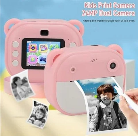 Fotoaparat digitalni stampac roze