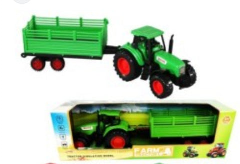 Traktor na daljinski sa prikolicom