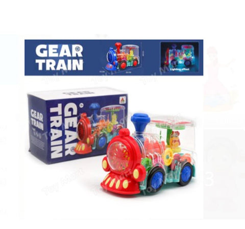 Muzicki svetleci voz na baterije GEAR TRAIN