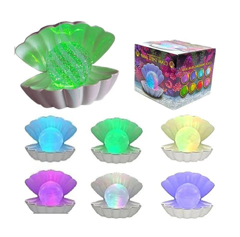 Led RGB lampa skoljka