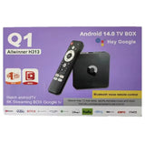 TV Box android 14 smart -tv box Q1