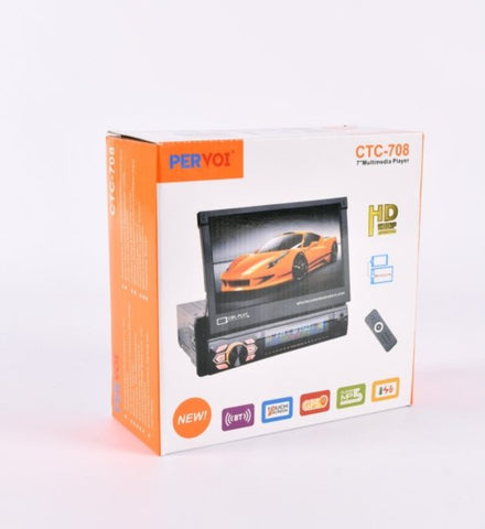 Multimedia Pervoi CTC- 708-auto radio 1 DIN na izvlacenje