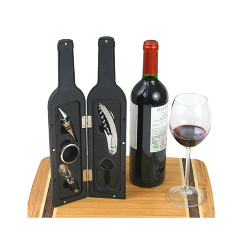 Set za vino dozer otvarac poklopac vadicep set u obliku flase