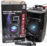 Karaoke zvucnik sa bezicnim mikrofonom bluetooth BK-800