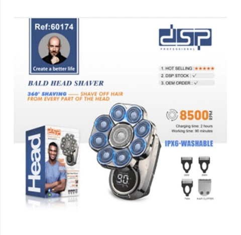 Masinica za brijanje brade i glave DSP 60174
